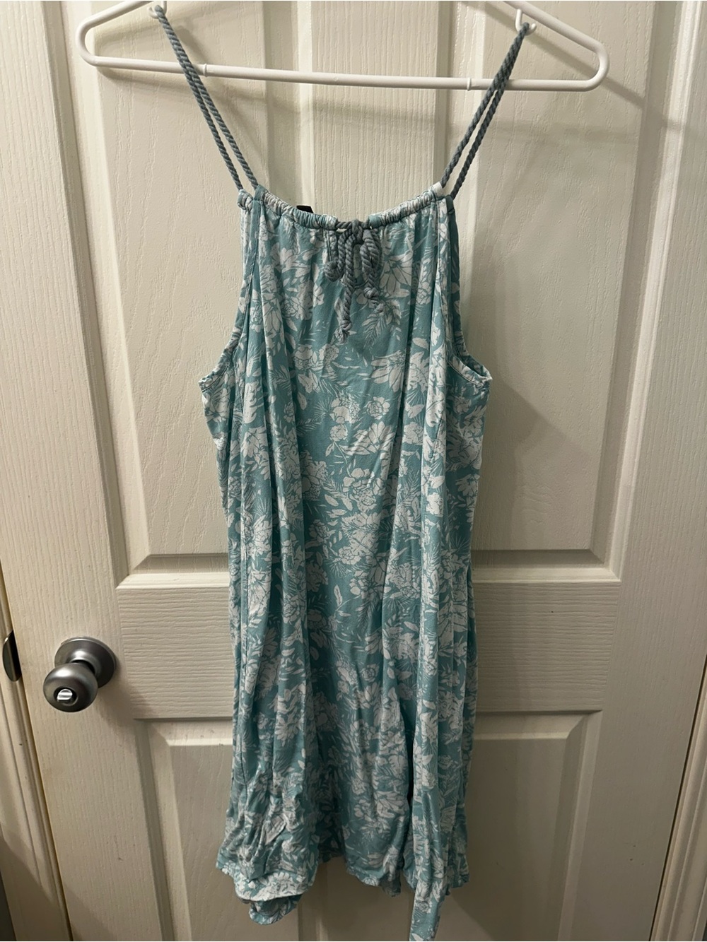 Roxy Blue Floral Slip Dress - Picture 2 of 4